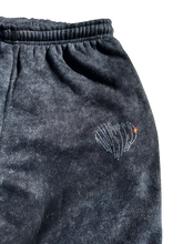 Load image into Gallery viewer, FW 22 &quot;Shining Hearts&quot; flare sweatpants
