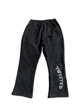 Load image into Gallery viewer, FW 22 &quot;Shining Hearts&quot; flare sweatpants
