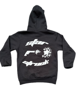 Load image into Gallery viewer, FW22 “Shooting Stars” Black hoodie
